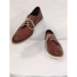 Curt and Larson Men's Brown Crowley Cog Oxfords Size 10.5